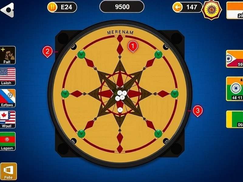 Indian Carrom Star Pro Gameplay Screenshot