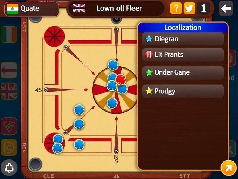 Indian Carrom Star Pro Localization Features